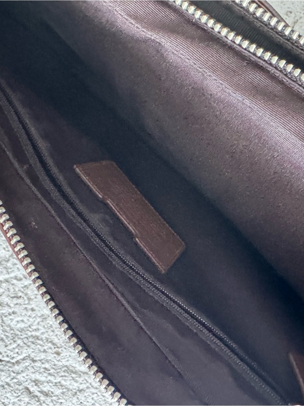Coach Brown Leather Top-Handle Briefcase - Picture 9 of 12